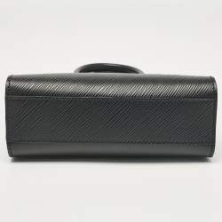 Pre Owned Louis Vuitton Black Epi Leather Sac Plat BB Bag
