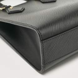 Pre Owned Louis Vuitton Black Epi Leather Sac Plat BB Bag