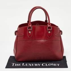 Louis Vuitton Rubis Epi Leather Passy PM Bag