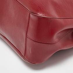 Louis Vuitton Rubis Epi Leather Passy PM Bag