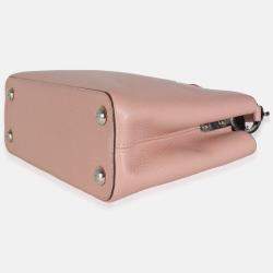 Louis Vuitton Pink Taurillon Capucines BB Top Handle Bags