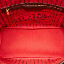 Louis Vuitton Brown Damier Ebene Canvas Neverfull PM Tote Bag
