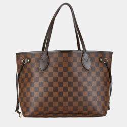 Louis Vuitton Brown Damier Ebene Canvas Neverfull PM Tote Bag