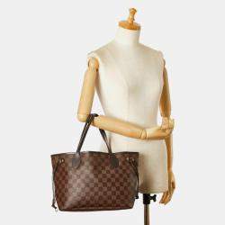 Louis Vuitton Brown Damier Ebene Canvas Neverfull PM Tote Bag