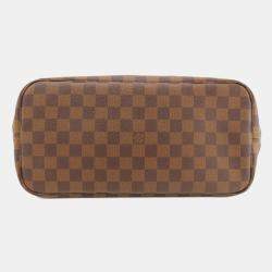 Louis Vuitton Brown Canvas MM Neverfull Tote Bag