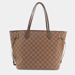 Louis Vuitton Brown Canvas MM Neverfull Tote Bag