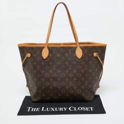 Louis Vuitton Monogram Canvas Neverfull MM Bag