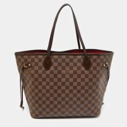 Louis Vuitton Damier Ebene Canvas Neverfull MM Bag