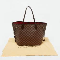 Louis Vuitton Damier Ebene Canvas Neverfull MM Bag