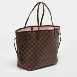 Louis Vuitton Damier Ebene Canvas Neverfull MM Bag