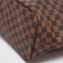 Louis Vuitton Damier Ebene Canvas Neverfull MM Bag