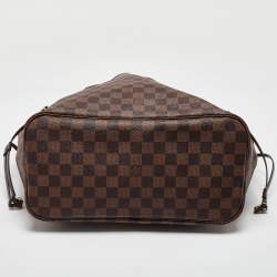 Louis Vuitton Damier Ebene Canvas Neverfull MM Bag