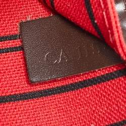 Louis Vuitton Damier Ebene Canvas Neverfull MM Bag