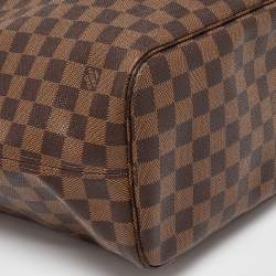 Louis Vuitton Damier Ebene Canvas Neverfull MM Bag