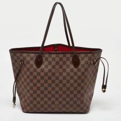 Louis Vuitton Damier Ebene Canvas Neverfull MM Bag