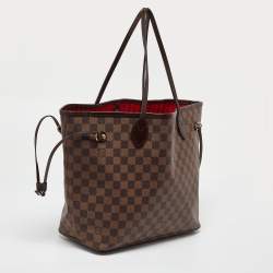 Louis Vuitton Damier Ebene Canvas Neverfull MM Bag