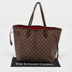 Louis Vuitton Damier Ebene Canvas Neverfull MM Bag