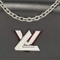 Pre Owned Louis Vuitton Black Epi Leather Twist MM Bag