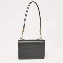 Pre Owned Louis Vuitton Black Epi Leather Twist MM Bag