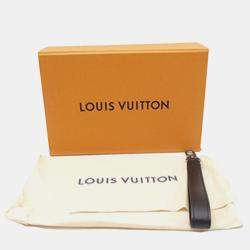 Louis Vuitton Black Monogram Eclipse Canvas Wallet Trunk Clutch Bag