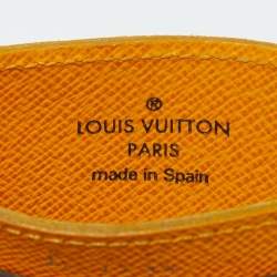 Louis Vuitton Yellow Monogram Canvas Card Holder