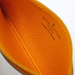 Louis Vuitton Yellow Monogram Canvas Card Holder
