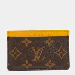 Louis Vuitton Yellow Monogram Canvas Card Holder
