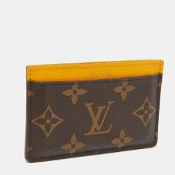 Louis Vuitton Yellow Monogram Canvas Card Holder