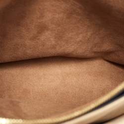 Pre Owned Louis Vuitton Monogram Canvas Python Millefeuille Bag