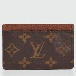 Louis Vuitton Armagnac Monogram Canvas Card Holder