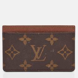 Louis Vuitton Armagnac Monogram Canvas Card Holder