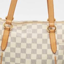 Louis Vuitton Damier Azur Canvas and Leather Totally PM Bag