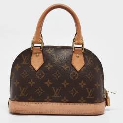 Pre Owned Louis Vuitton Monogram Canvas Alma BB Bag
