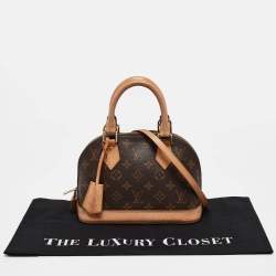 Pre Owned Louis Vuitton Monogram Canvas Alma BB Bag