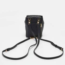 Pre Owned Louis Vuitton Black Monogram Empreinte Giant Tiny Backpack