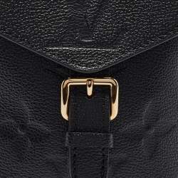 Pre Owned Louis Vuitton Black Monogram Empreinte Giant Tiny Backpack