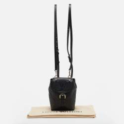 Pre Owned Louis Vuitton Black Monogram Empreinte Giant Tiny Backpack
