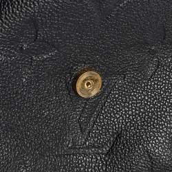 Pre Owned Louis Vuitton Black Monogram Empreinte Giant Tiny Backpack