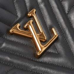 Louis Vuitton Black Quilted Leather New Wave Bag