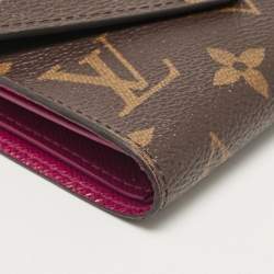 Louis Vuitton Aurore Monogram Canvas Victorine Compact Wallet