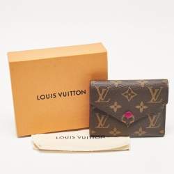 Louis Vuitton Aurore Monogram Canvas Victorine Compact Wallet