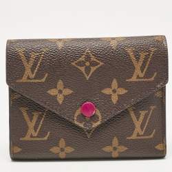 Louis Vuitton Aurore Monogram Canvas Victorine Compact Wallet