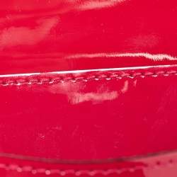 Pre Owned Louis Vuitton Fuchsia Vernis Monceau BB Bag