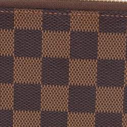 Louis Vuitton Damier Ebene Canvas Zippy Wallet