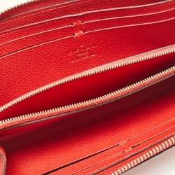 Louis Vuitton Cherry Monogram Empreinte Leather Clemence Wallet