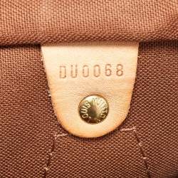 Pre Owned Louis Vuitton Monogram Canvas Speedy 30 Bag