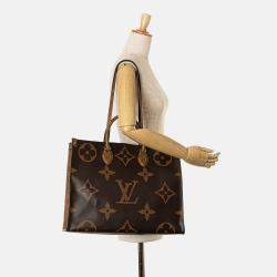 Louis Vuitton Monogram Reverse Giant OnTheGo GM Tote Bag 