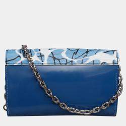 Louis Vuitton Blue Epi Leather Aqua Twist Wallet on Chain