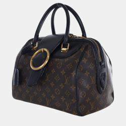 Pre Owned Louis Vuitton Black Monogram Canvas and Leather Limited Edition Golden Arrow Speedy Bag