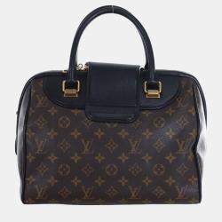 Pre Owned Louis Vuitton Black Monogram Canvas and Leather Limited Edition Golden Arrow Speedy Bag